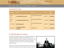 Tablet Screenshot of connecticutbailacademy.com